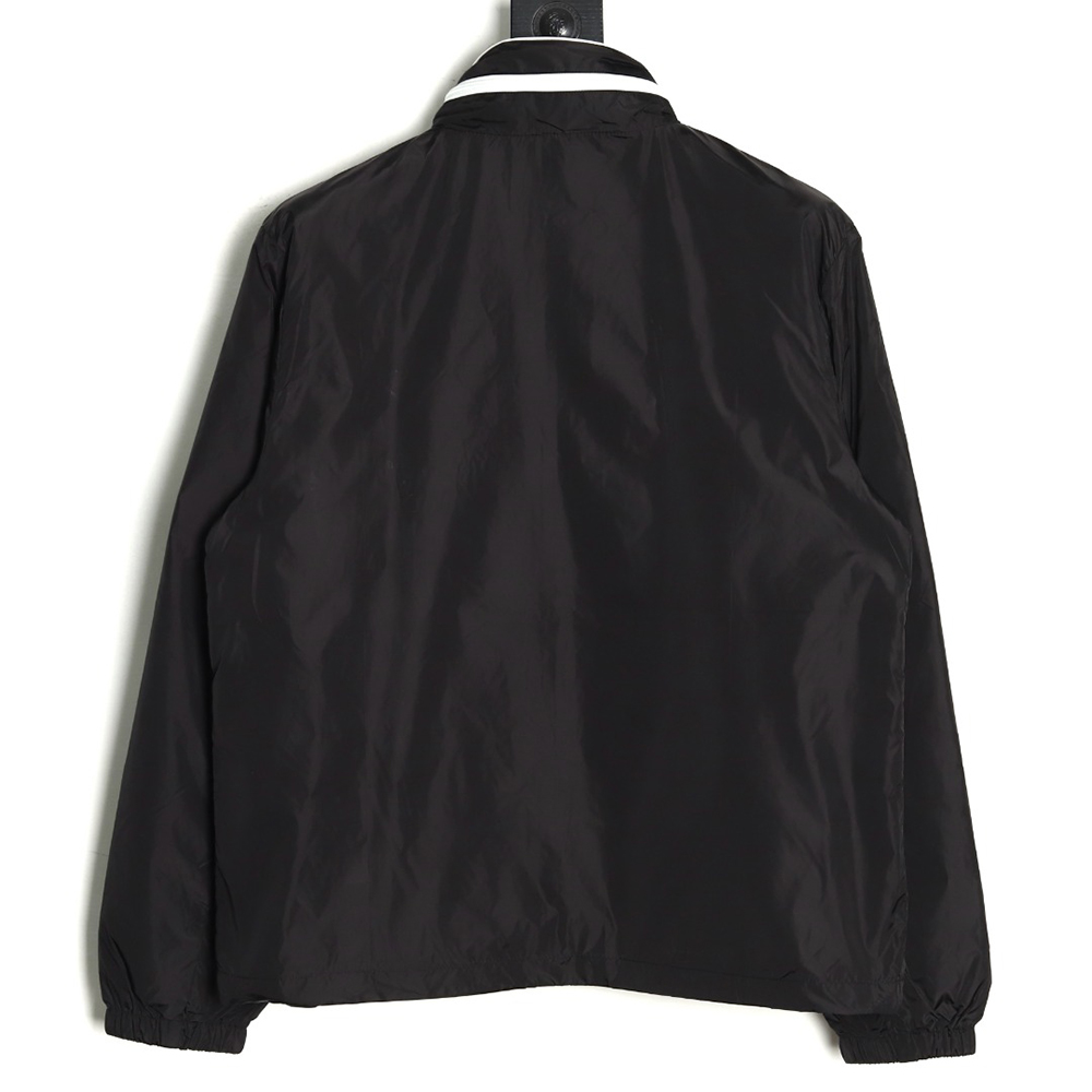 Prada White Zipper Camping Hooded Jacket