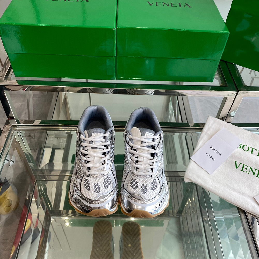 Bottega Veneta Orbit Runner Sneaker  'silver'