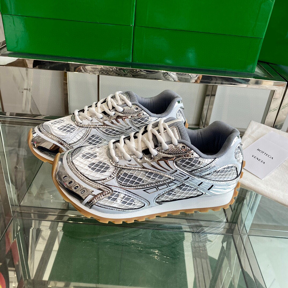 Bottega Veneta Orbit Runner Sneaker  'silver'