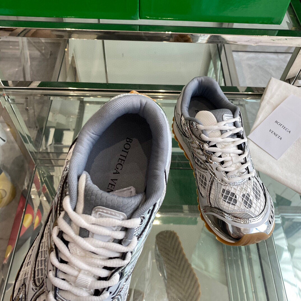 Bottega Veneta Orbit Runner Sneaker  'silver'