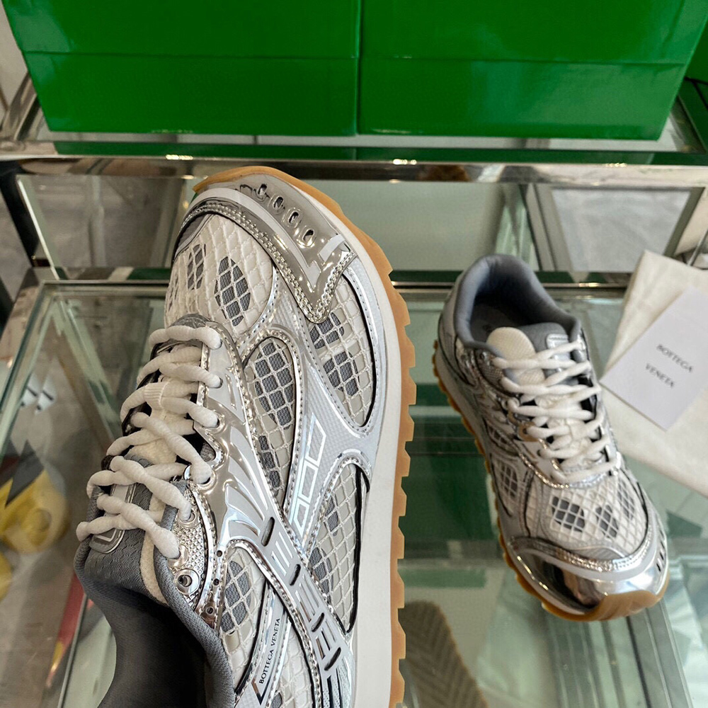 Bottega Veneta Orbit Runner Sneaker  'silver'