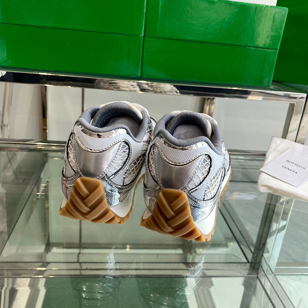 Bottega Veneta Orbit Runner Sneaker  'silver'