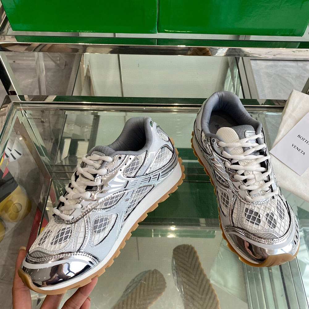 Bottega Veneta Orbit Runner Sneaker  'silver'