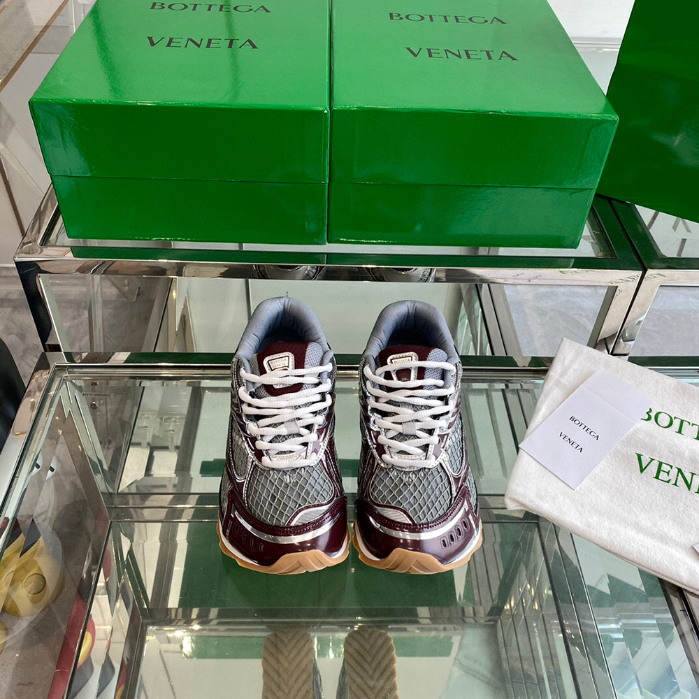 Bottega Veneta Orbit Runner Sneaker 'Grey-red'
