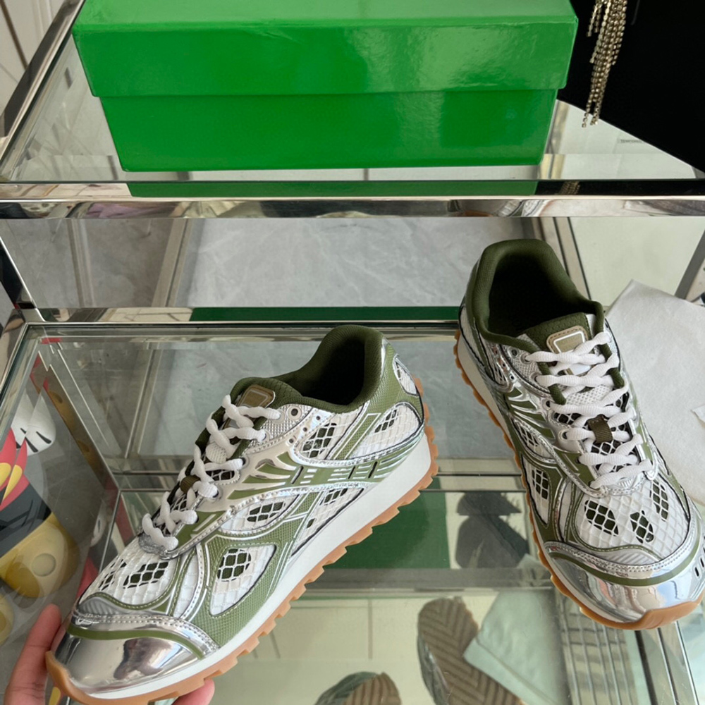 Bottega Veneta Orbit Runner Sneaker 'Olive green'