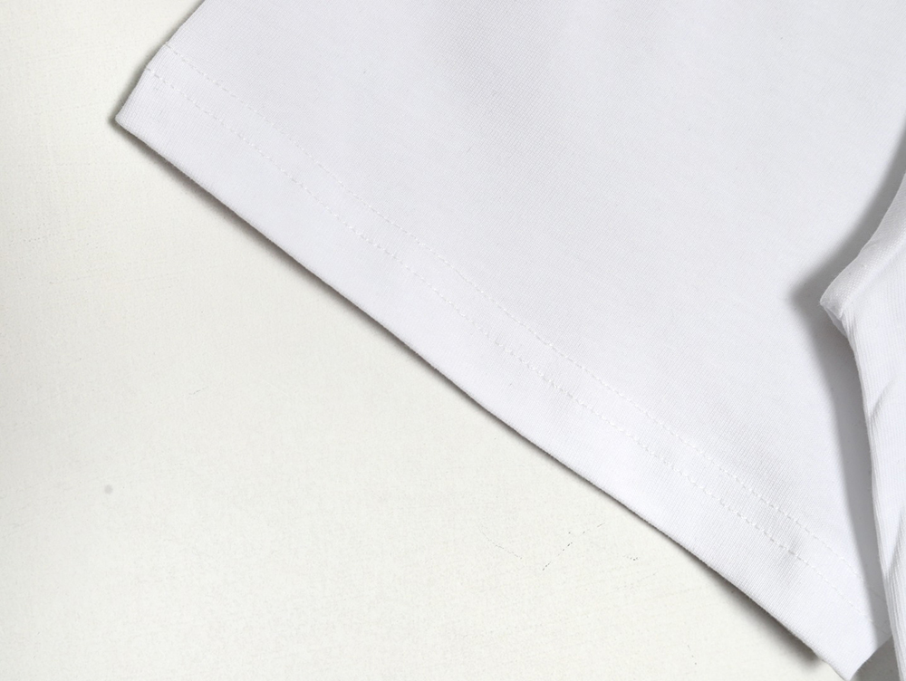 Dior floral pattern short-sleeved T-shirt