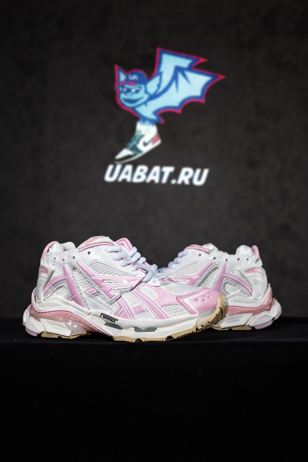 Balenciaga Wmns Runner Sneaker 'White Pink'