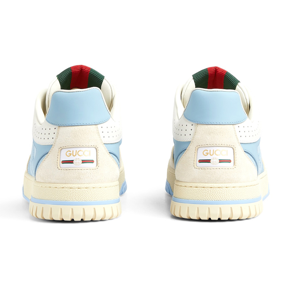 Gucci Re-Web Sneaker 'GG Canvas - Light Blue Ivory'
