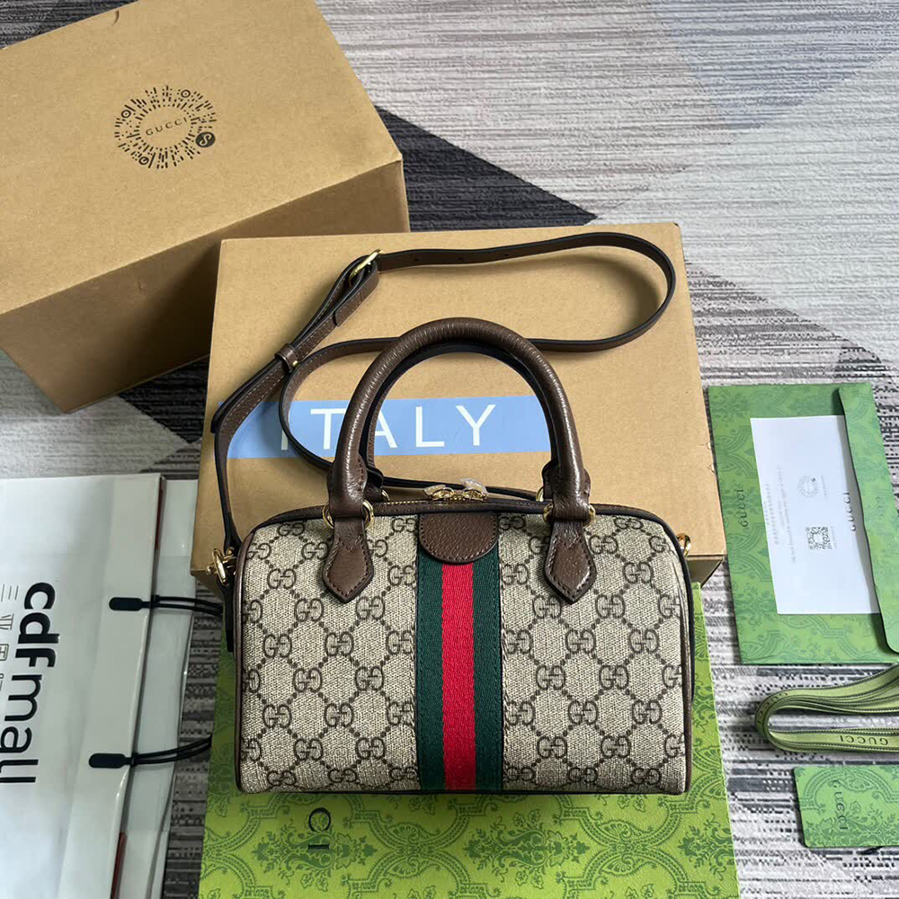 Gucci Ophidia small boston bags 772053 14*21.5*11.5cm