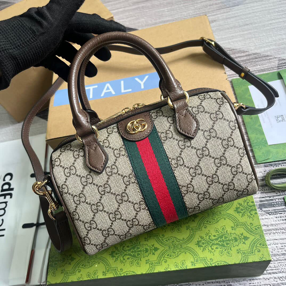 Gucci Ophidia small boston bags 772053 14*21.5*11.5cm