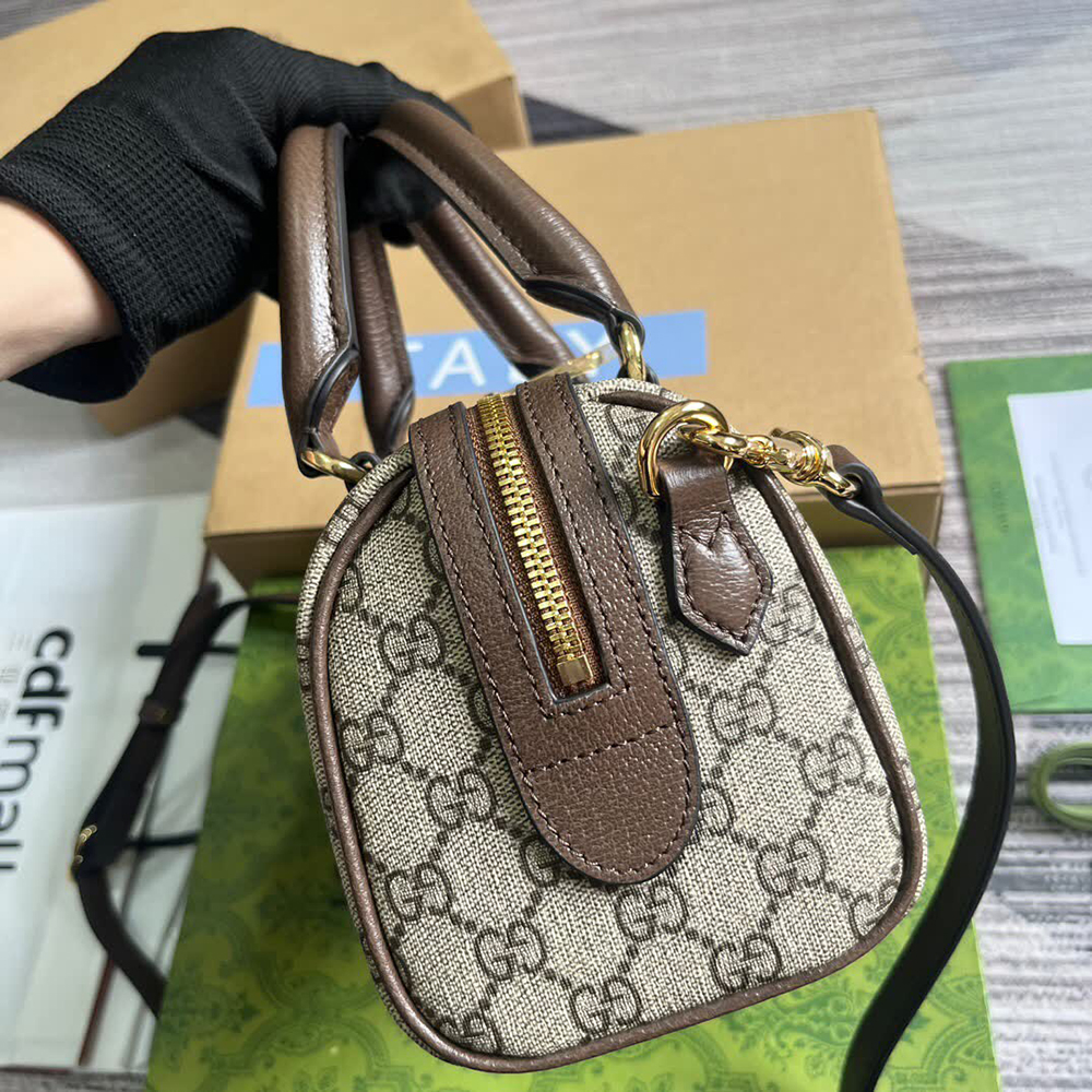 Gucci Ophidia small boston bags 772053 14*21.5*11.5cm