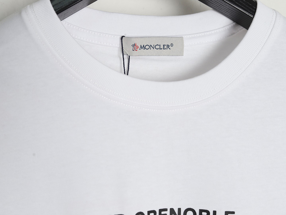 Moncler coordinate letter print short sleeve