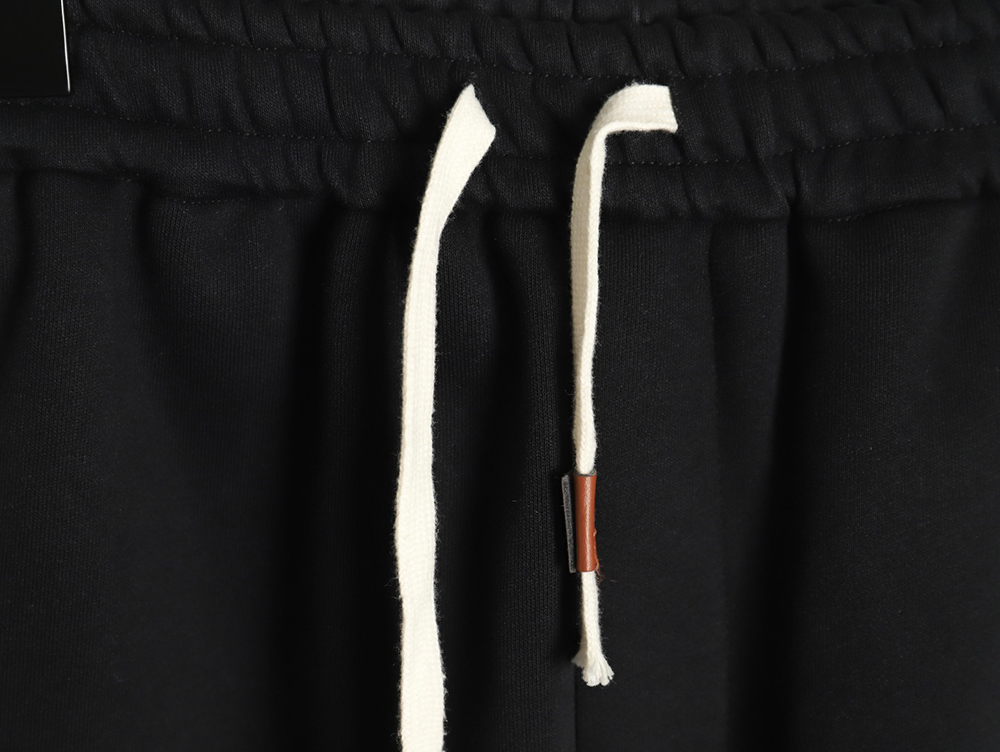 Moncler embroidered logo webbing trousers