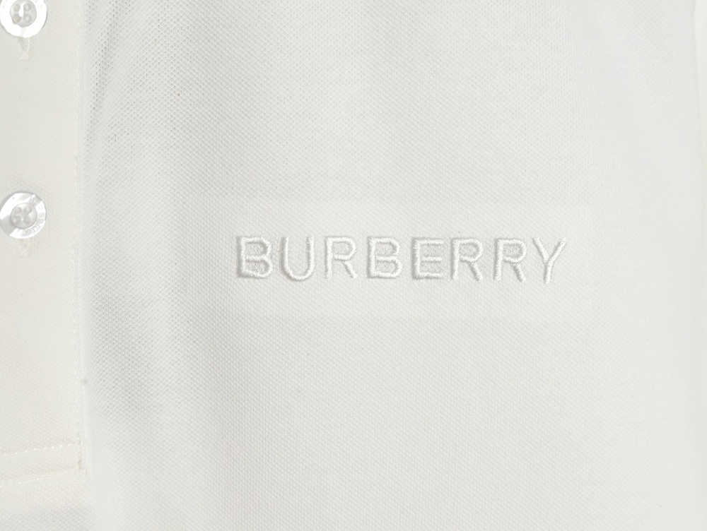 Burberry Striped Threaded Polo Short Sleeve