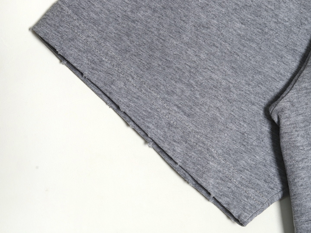 Balenciaga Grey Masking Tape Short Sleeve T-Shirt