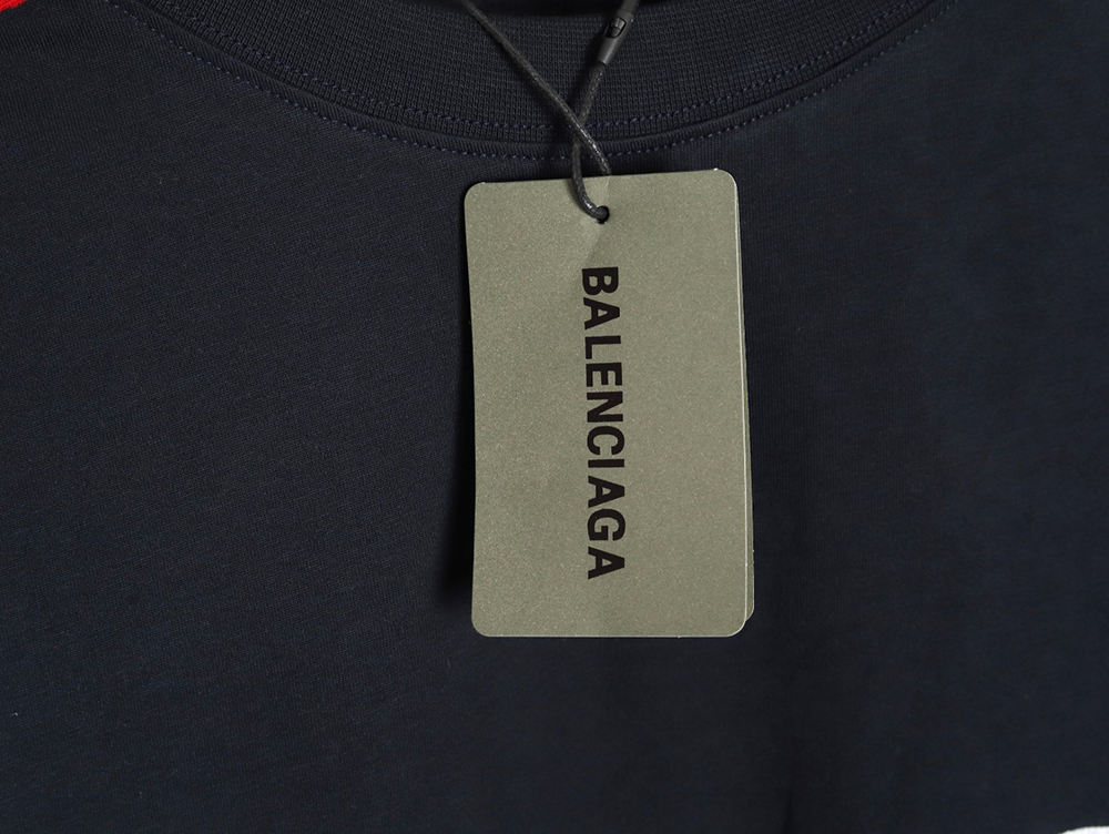 Balenciaga Web embroidered short-sleeved T-shirt