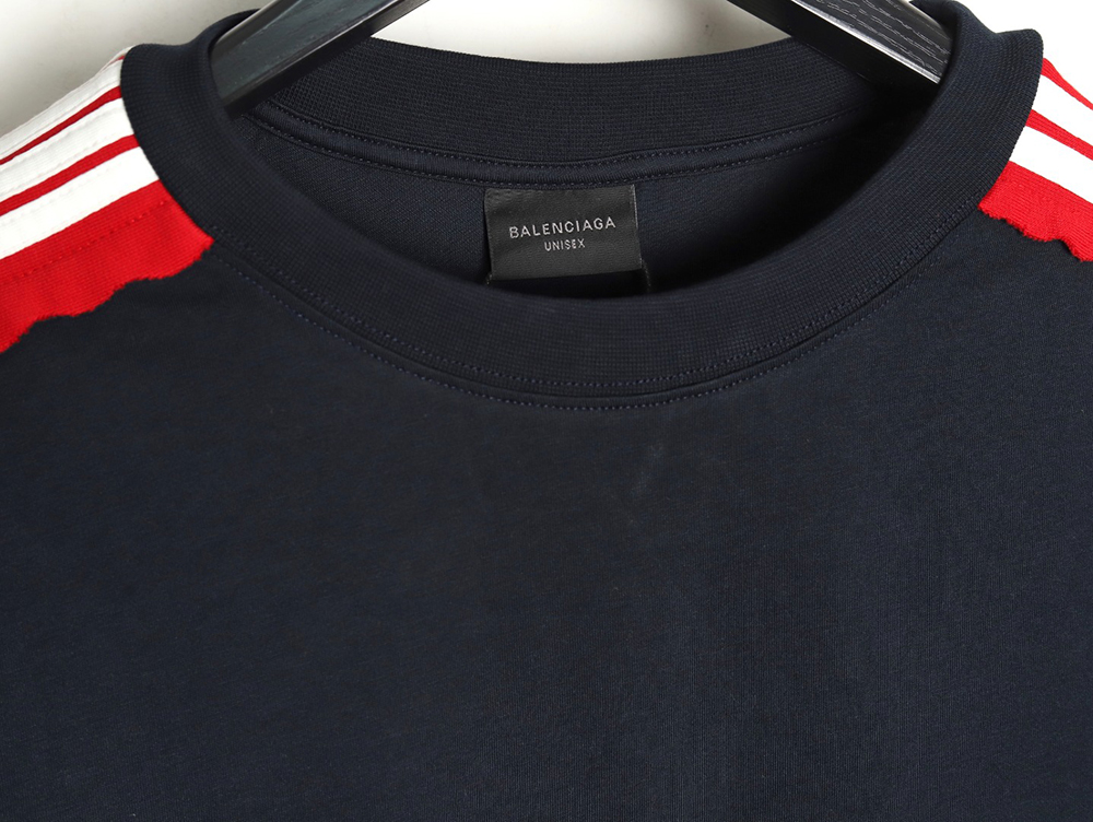 Balenciaga Web embroidered short-sleeved T-shirt