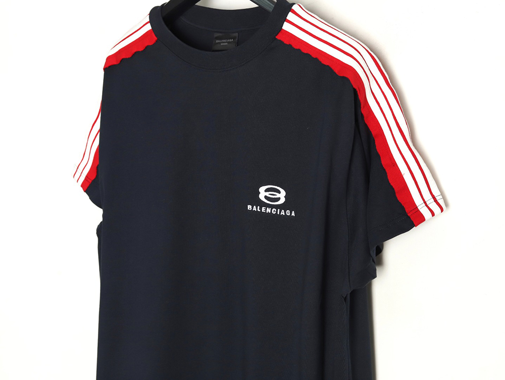 Balenciaga Web embroidered short-sleeved T-shirt