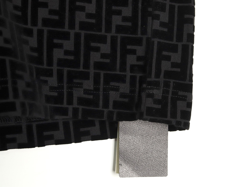 Fendi all over FF flocked short sleeve T-shirt