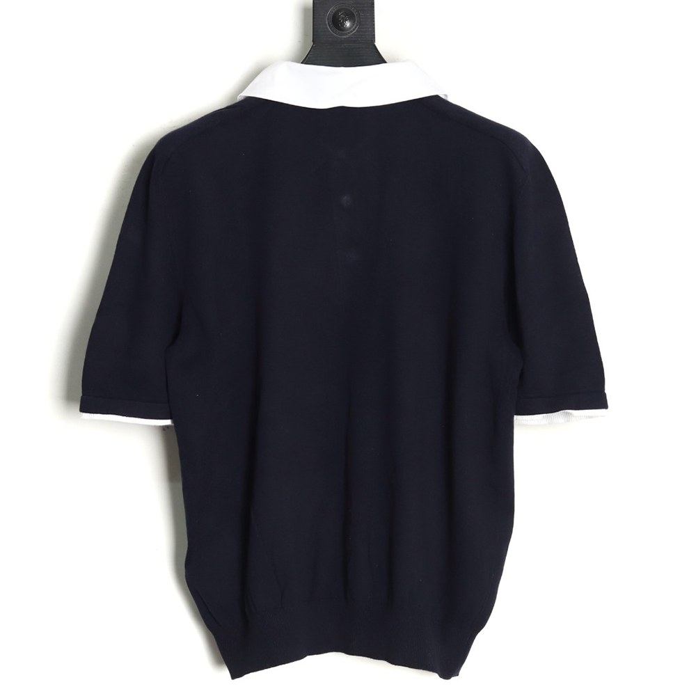 Louis Vuitton Colorblock Signature Polo Short Sleeve T-Shirt