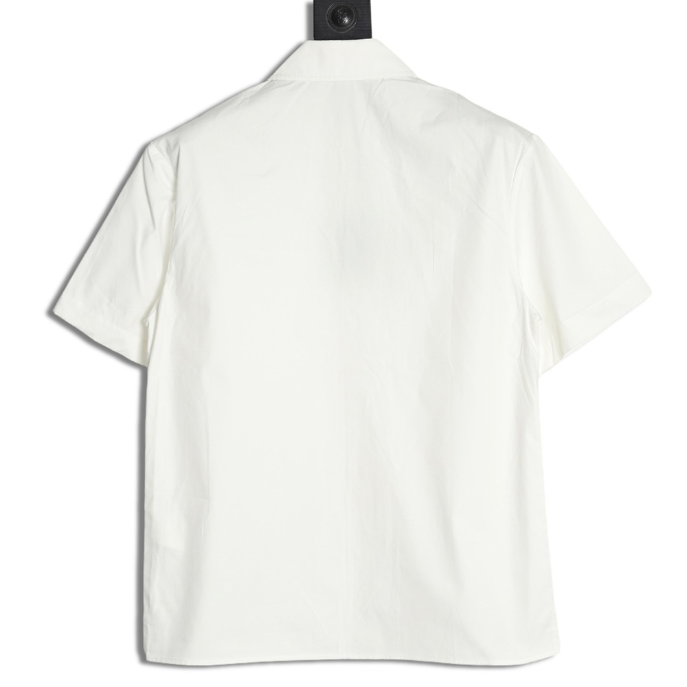 Louis Vuitton Pocket Embossed Short Sleeve Shirt