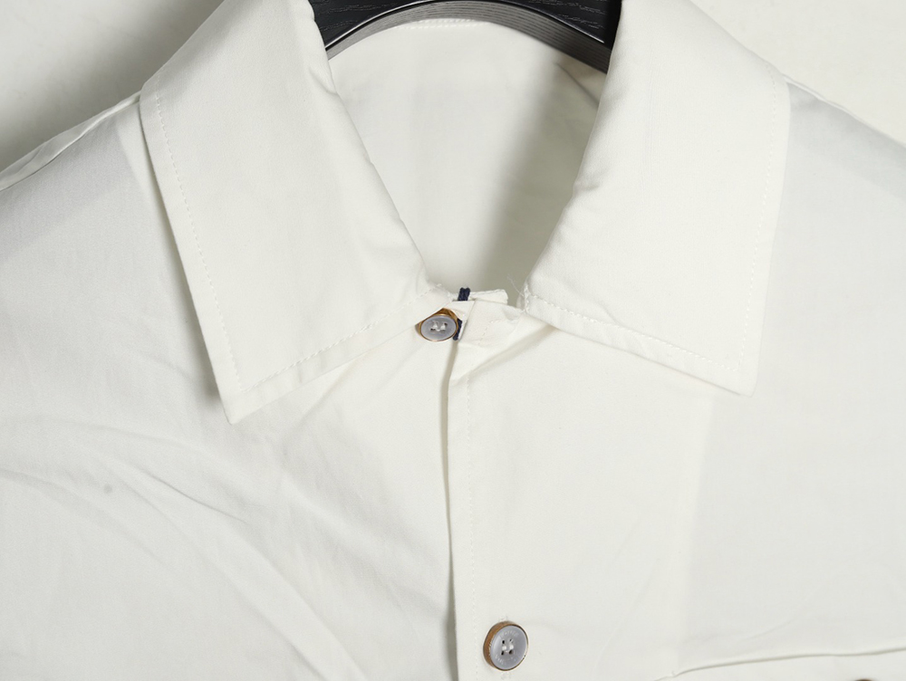 Louis Vuitton Pocket Embossed Short Sleeve Shirt