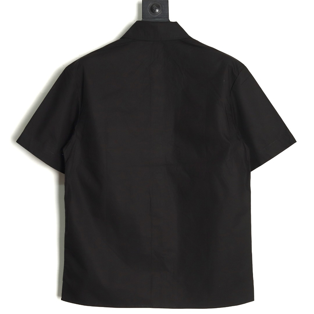 Louis Vuitton Pocket Embossed Short Sleeve Shirt TSK1