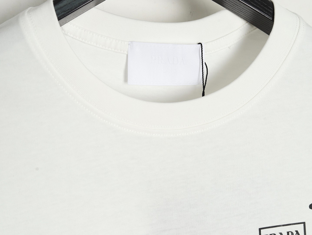 Prada multi-logo printed short-sleeved T-shirt