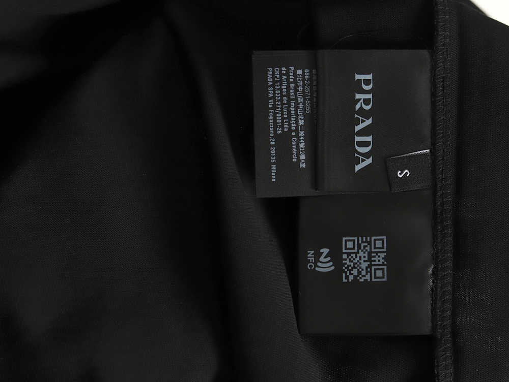 Prada multi-logo printed short-sleeved T-shirt TSK1