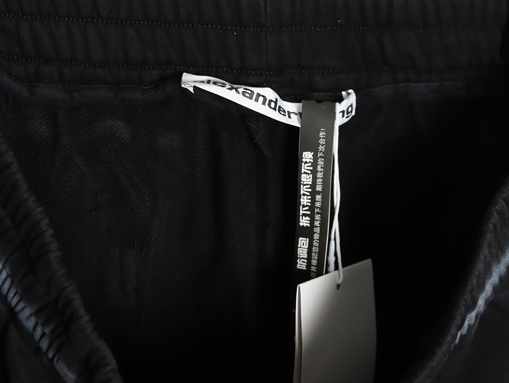 Alexander Wang washed print shorts