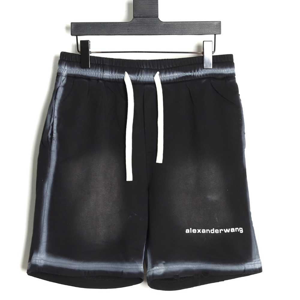 Alexander Wang washed print shorts