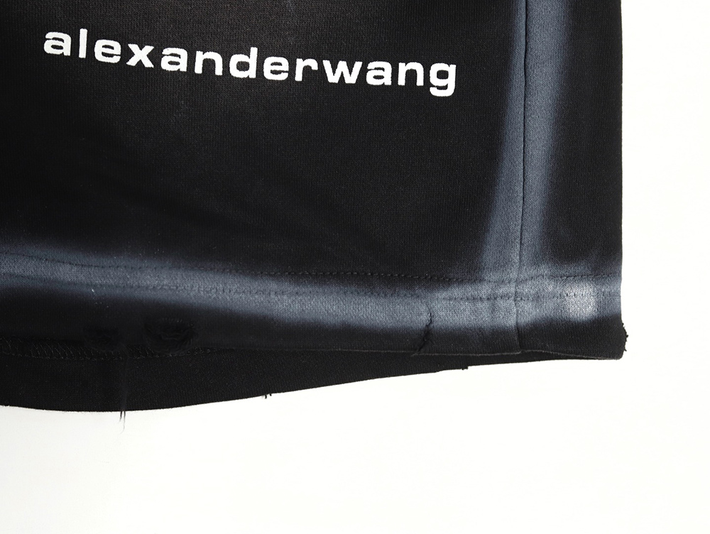 Alexander Wang washed print shorts