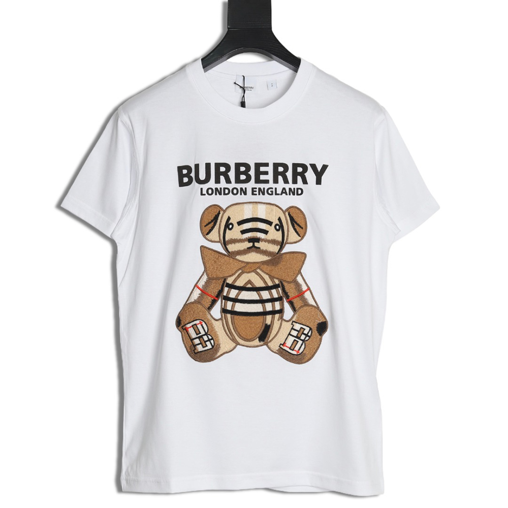 Burberry Bear Patch Embroidered Short Sleeve