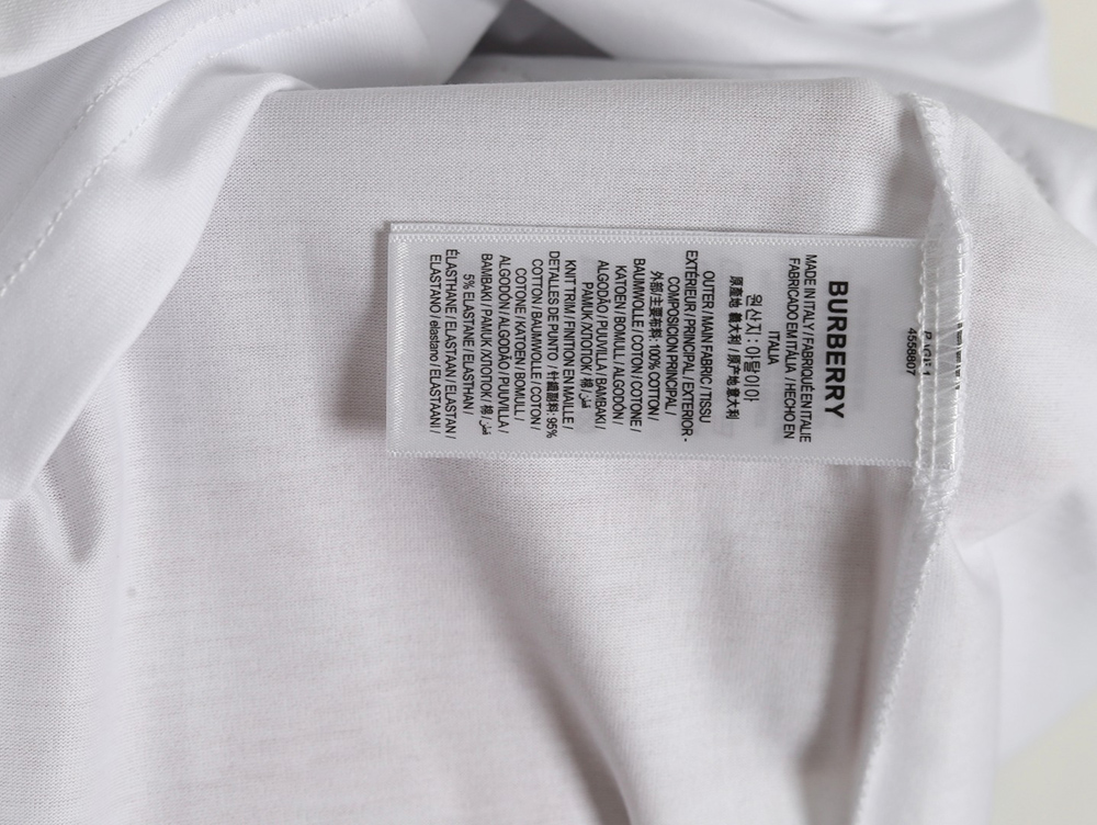 Burberry Bear Patch Embroidered Short Sleeve