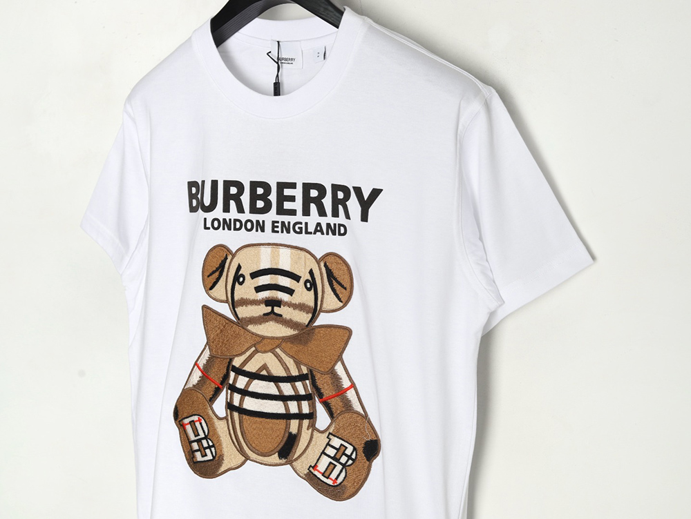 Burberry Bear Patch Embroidered Short Sleeve