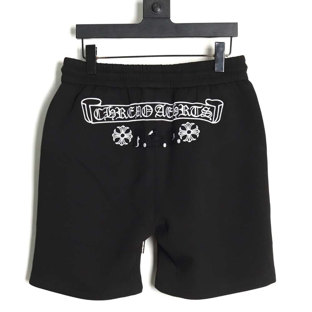 Chrome Hearts Patch Embroidered Shorts