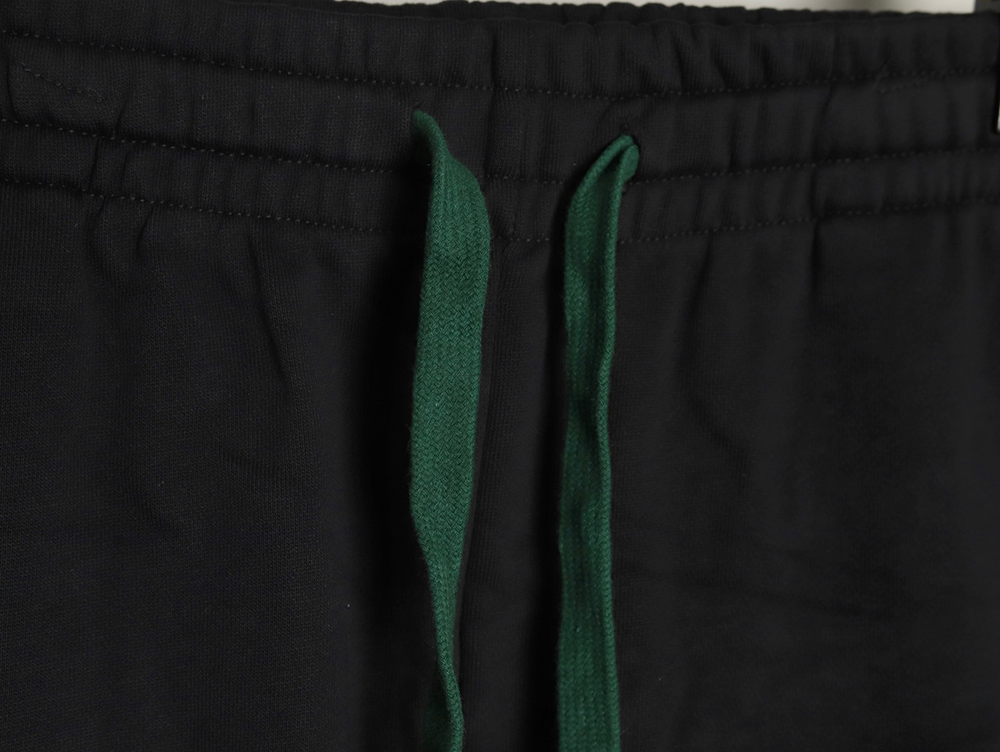 Gucci Side webbing double G embroidered lettering shorts