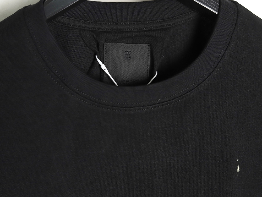 Givenchy optical illusion discharge print short sleeve