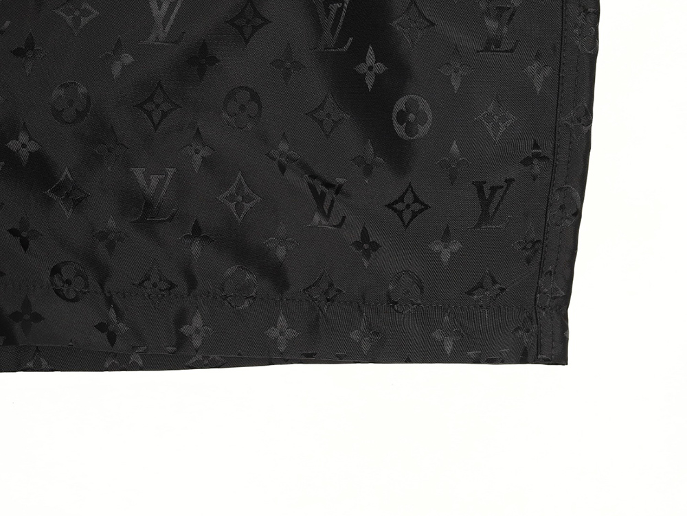Louis Vuitton all over print monogram zip up shorts