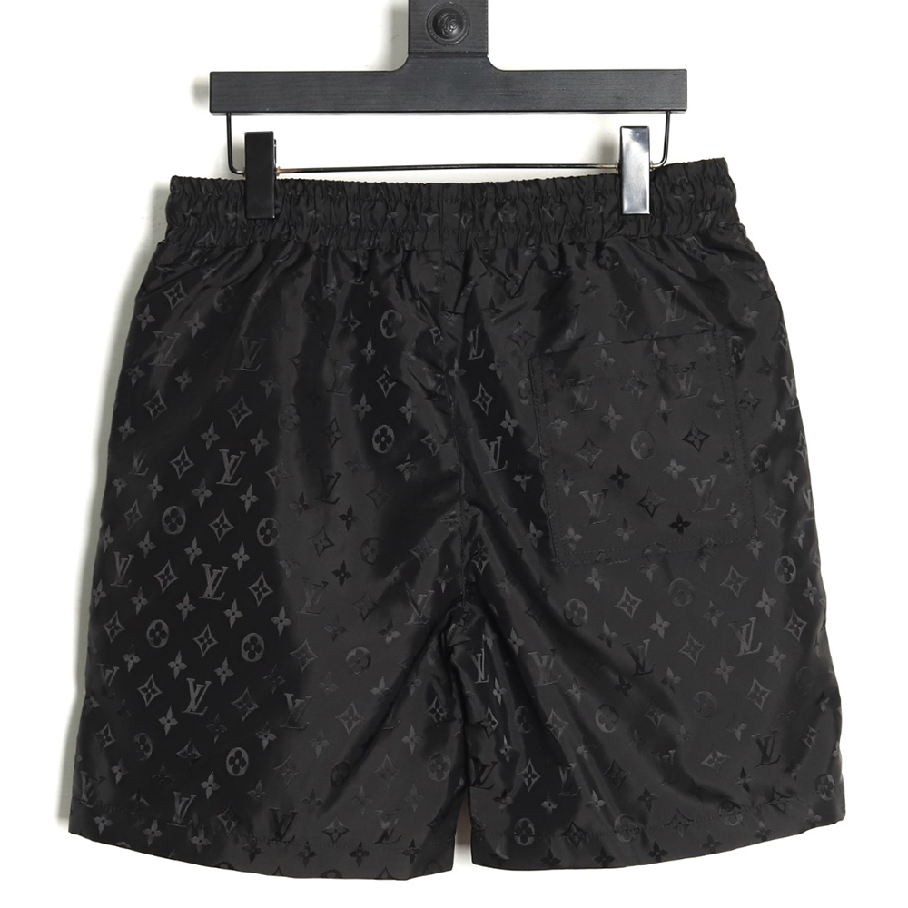 Louis Vuitton all over print monogram zip up shorts