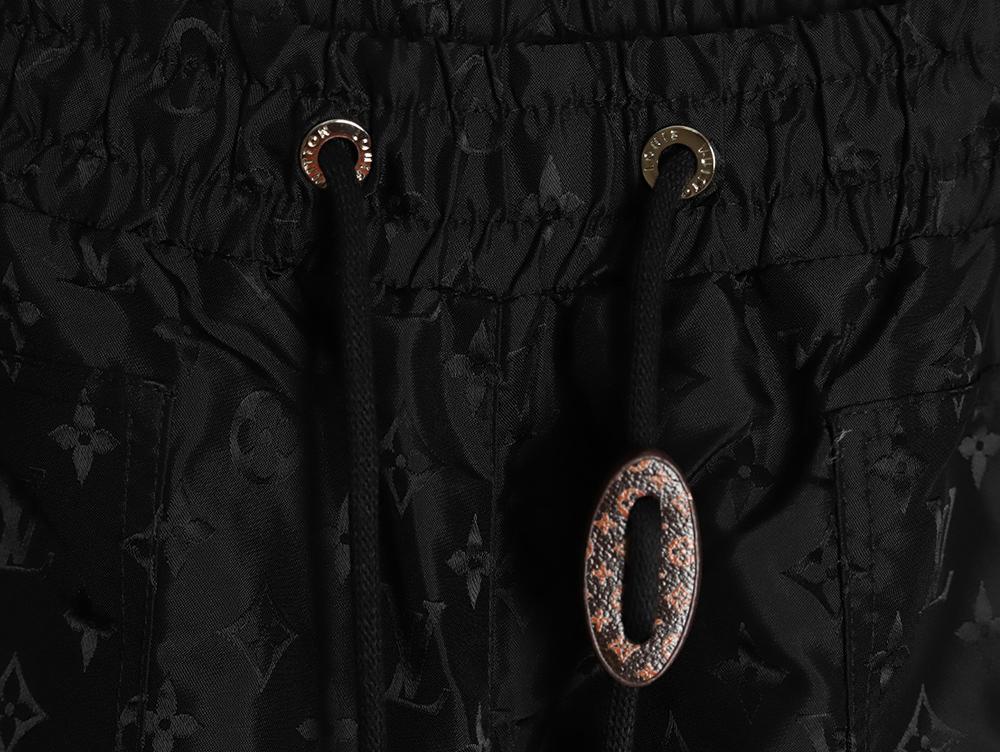 Louis Vuitton all over print monogram zip up shorts