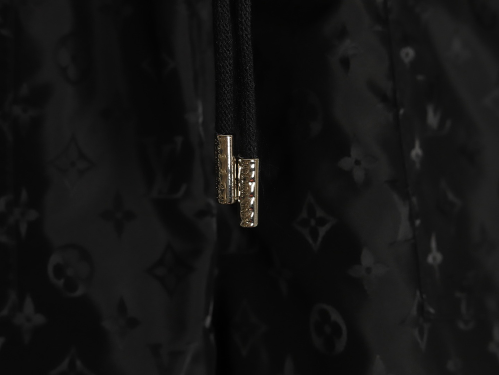 Louis Vuitton all over print monogram zip up shorts