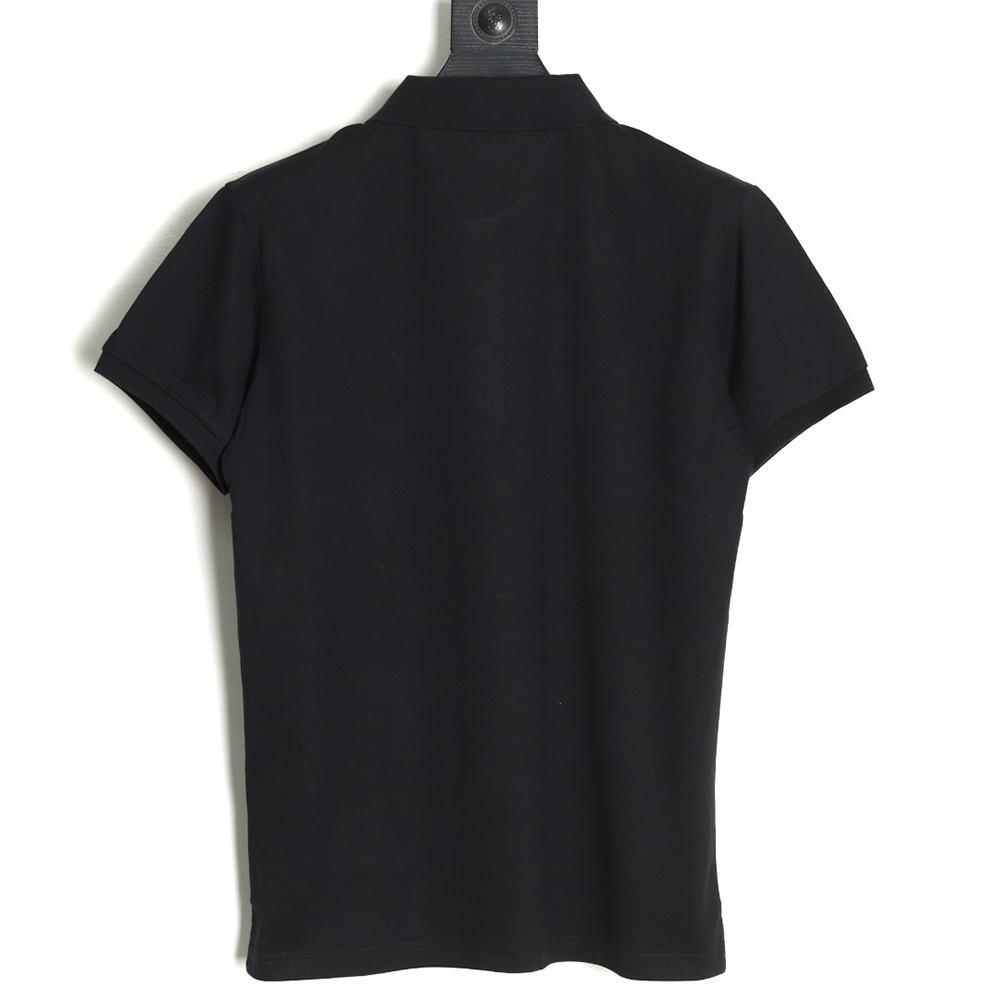 Moncler Chest Embroidered Logo Polo Short Sleeve TSK1