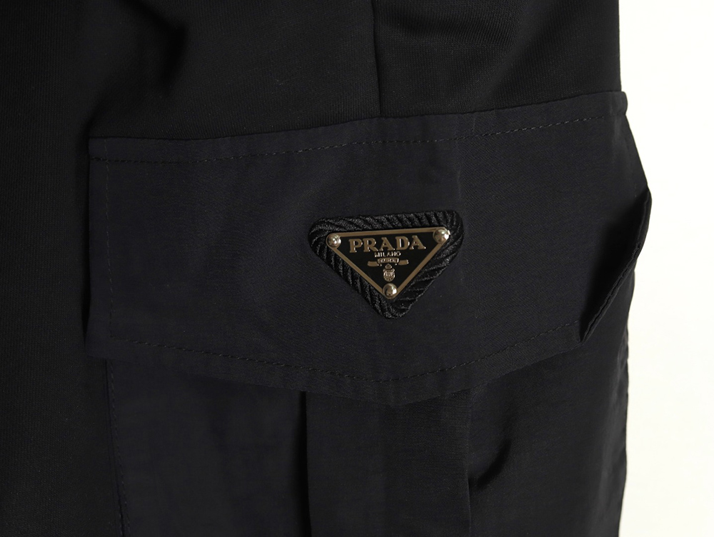 Prada Multi-Pocket Logo Shorts