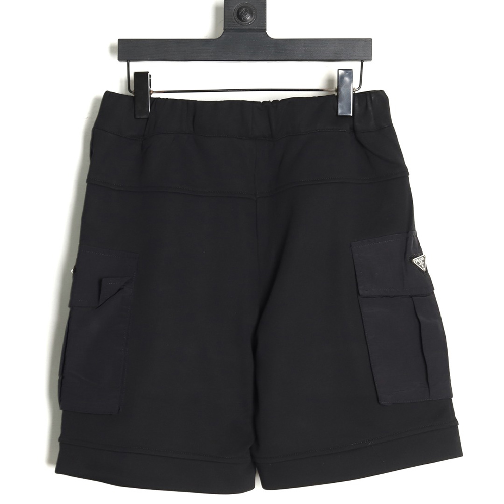 Prada Multi-Pocket Logo Shorts