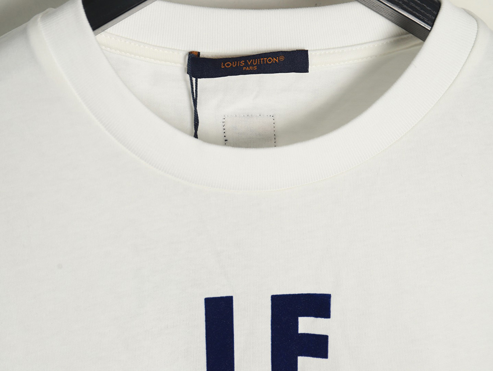 Louis Vuitton Earth Flocked Short Sleeve T-Shirt