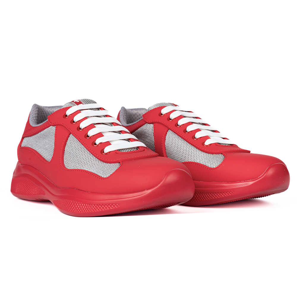 Prada America's Cup sneakers 'Red'
