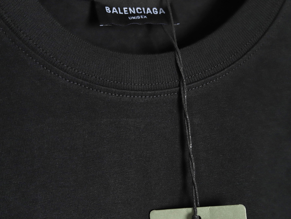 Balenciaga & Lamborghini Joint Printed Short Sleeve T-Shirt TSK1