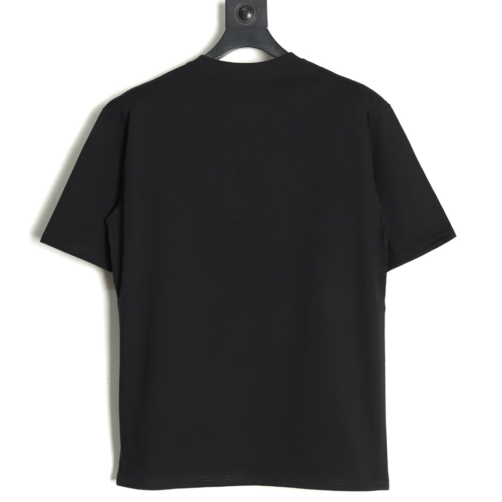 Balenciaga & Lamborghini Joint Printed Short Sleeve T-Shirt TSK1