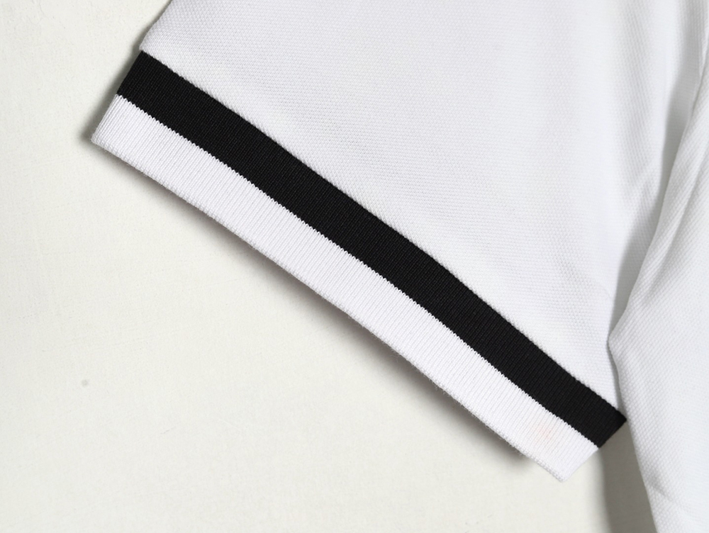 Celine classic embroidered small logo Polo short sleeve